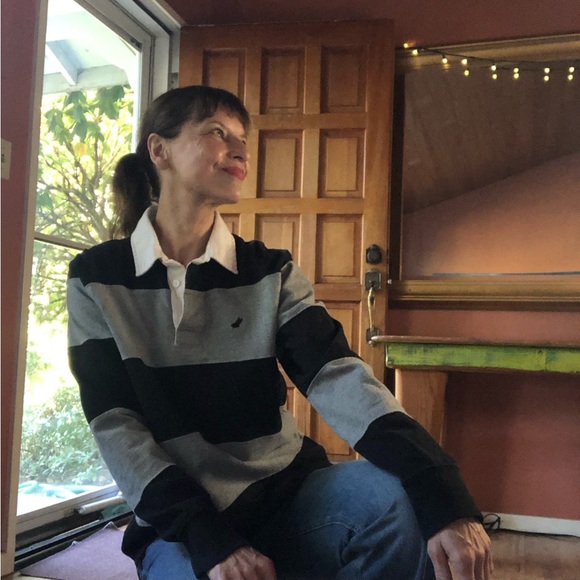 urban pipeline Other - 💯 Cotton Long Sleeved Rugby Shirt Unisex Sz M